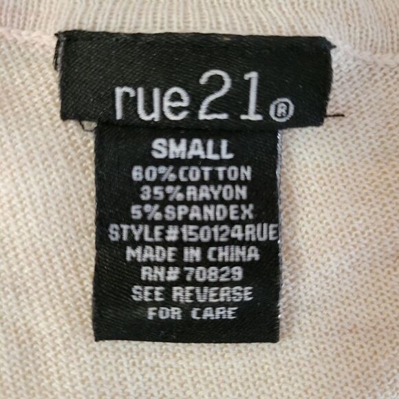 Rue21 Stripe Dolman Sleeve Sweater - Picture 7 of 9